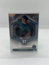 2026 Bowman Chrome Ryan Sloan #BTP-57 Top 100 Prospects Mariners (RC)