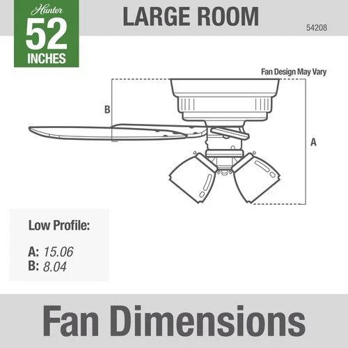 Crestfield 52 in Indoor Noble Bronze LED Ceiling Fan - Picture 7 of 10