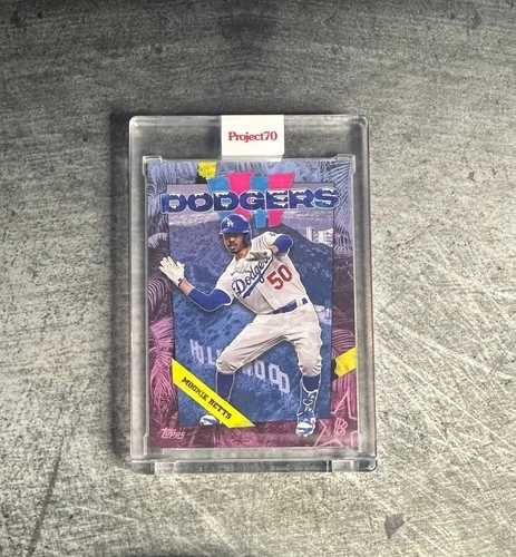 2021 Topps Project 70 - 1988 Baseball Mookie Betts #1 Ben Baller Edition AD