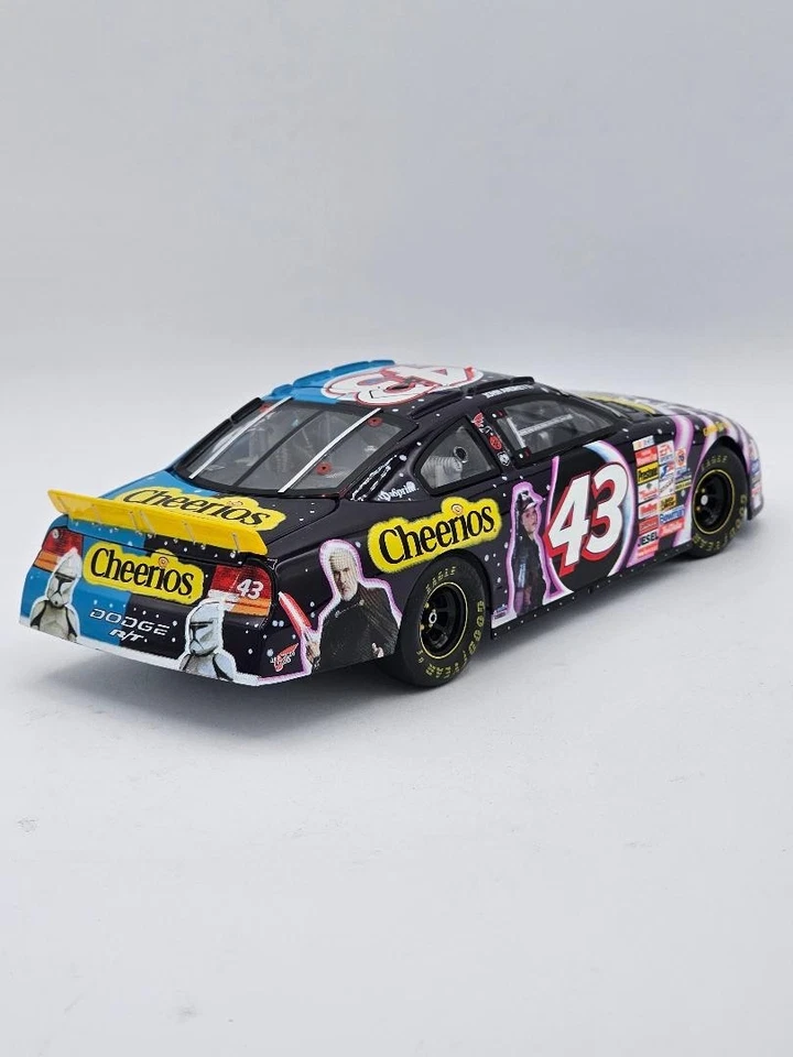 John Andretti #43 Cheerios / Star Wars Dodge - 2002 Team Caliber 1:24th Diecast - Image 4 of 4