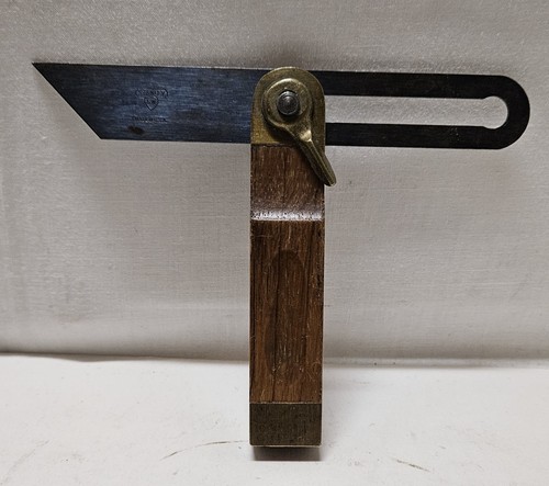 Vintage STANLEY Sweetheart Sliding Bevel T-Square Angle Finder