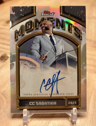 2026 Topps Finest CC Sabathia Base (RAW)