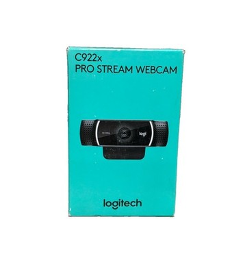 New Logitech C922x Pro Stream Webcam Full 1080p HD Camera-IN HAND!