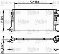 MotorküHler WasserküHler Valeo 735182 FüR Megane Fluence EZ0 Renault ScÉNic Cc 3