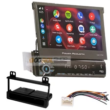 7" Flip-Up Screen Bluetooth CarPlay AM/FM Car Stereo For 1999-2003 Ford F-150