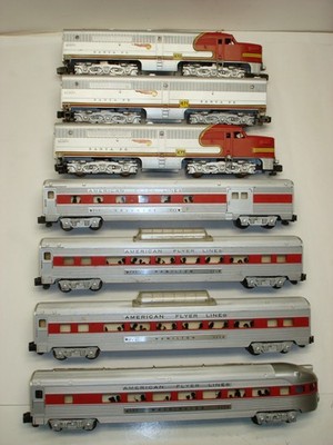 American Flyer Santa Fe Alco A-B-A Diesel Passenger Set [Lot 10-S1]