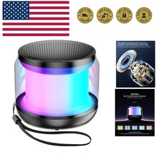 Mini Portable Bluetooth Speakers Wireless,TWS Pairing Small Bluetooth Speaker...