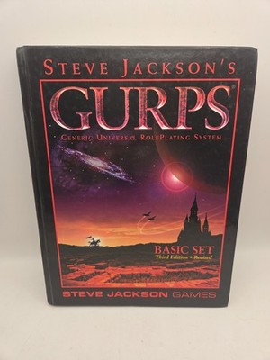 GURPS Basic Set 3rd Edition Revised Hardcover RPG Rulebook