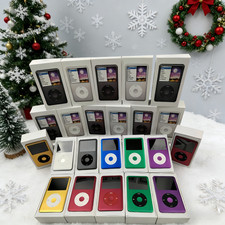 New Apple iPod Classic 7th Gen 80/160/256/512GB 1/2TB MODDED SSD All Colors