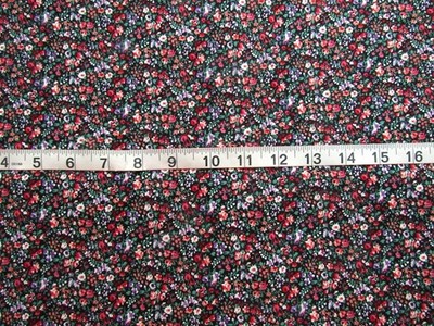 1 yd 100% Cotton Fabric ''Flower Bud Garden'' by Concord House