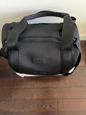 Dagne Dover Landon Carryall Medium Duffle Bag Black Corporate Branding