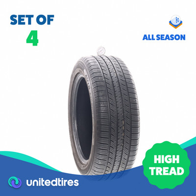 Set of (4) Used 225/55R18 Yokohama Avid Ascend LX 98H - 9-10.5/32