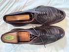 Allen Edmonds Neumok 2.0 Brown Leather Wingtip Brogue Oxford Lace-Up Men's 9.5D — photo 3
