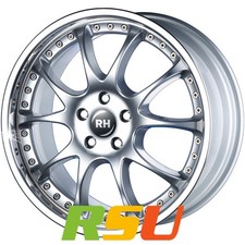 4x RH Alurad RMK Dynamik silber mit Edelstahlhorn 9x18" ET55 LK5 112 ML 158 A... 4x RH Alurad RMK Dynamik silber mit Edelstahlhorn 9x18" ET55 LK5 112 ML 158 A...