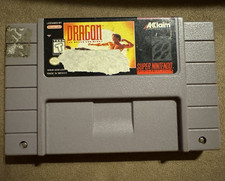 Acclaim Dragon: The Bruce Lee Story Super Nintendo SNES NTSC-U/C T-Teen