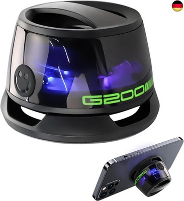Magnetischer Bluetooth Lautsprecher, 3W Klein Mini Speaker mit Handyhalterung