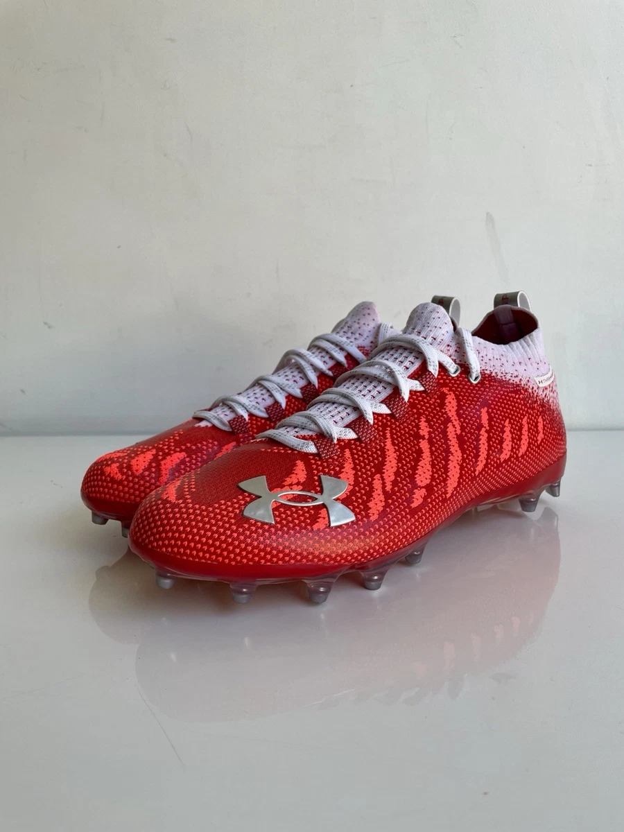 Under Armour Spotlight Lux MC Red White for sale | eBay