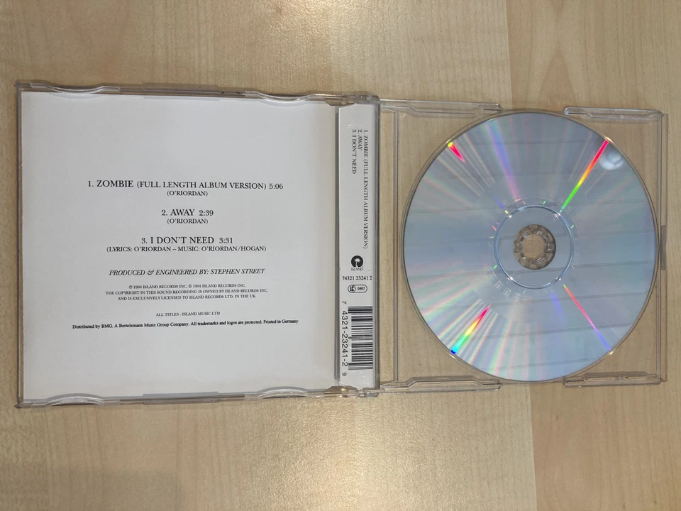 Zombie von The Cranberries | Maxi CD Single | Zustand sehr gut - Bild 2 von 3