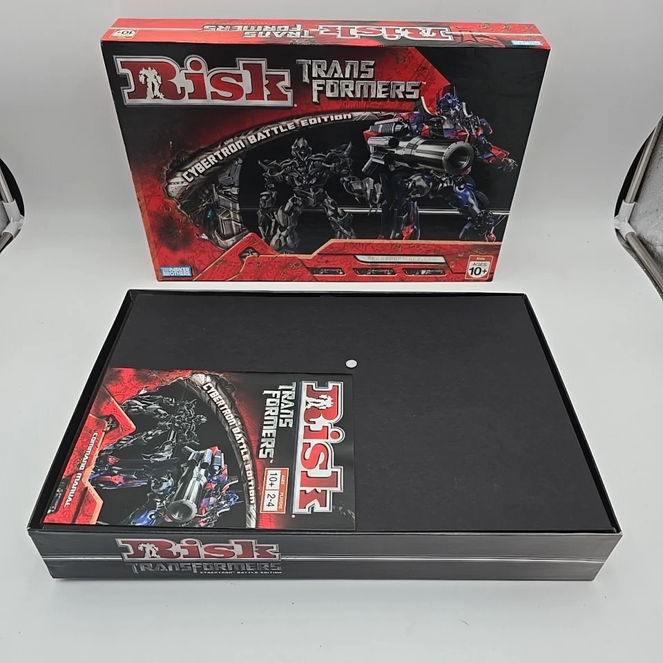 Risk Board Game Transformers Cybertron Battle  2007 Parker Brothers Hasbro - Image 2 of 4