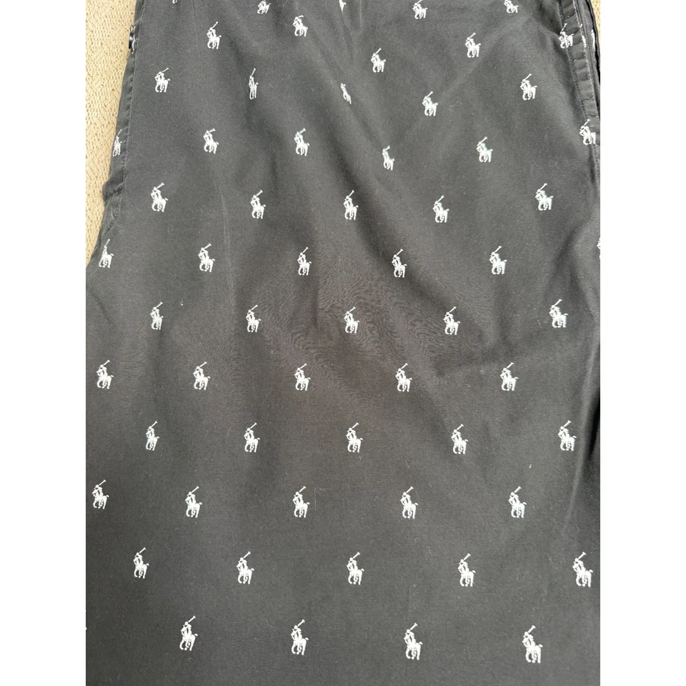 Lot 2 Polo Ralph Lauren Sleepwear 1XT Pajama Lounge Pants Black Blue Pony 2XL - Image 3 of 4