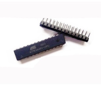 5pcs ATMEGA48-20PU DIP-28 GEMA48-20PU 8K Bytes In-System Programmable  KdFlash*