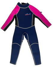 Blue Dive Wetsuit Small Full Body Youth Surf Swim Neoprene Blue Pink
