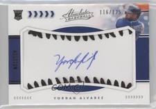 2020 Absolute Rookie Baseball Material Signatures Black Yordan Alvarez Auto uk2