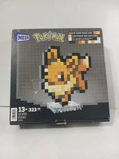 EEVEE PIXEL ART pixelated figure mega construx mega bloks  NEW
