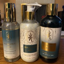 Bath  Body Works Aromatherapy Eucalyptus Pine Oil Perfume Mist Lotion Wash