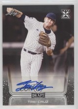 2020 Leaf Draft Auto Trei Cruz #BA-TC1 Auto 0a3