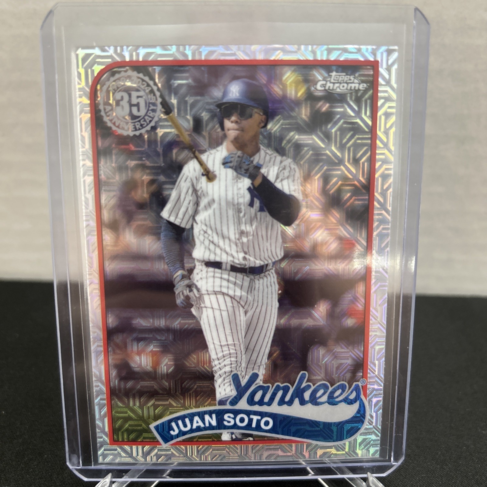 2024 Topps Series 2 - 1989 Topps Chrome Silver Pack Mojo Juan Soto #2T89C-48