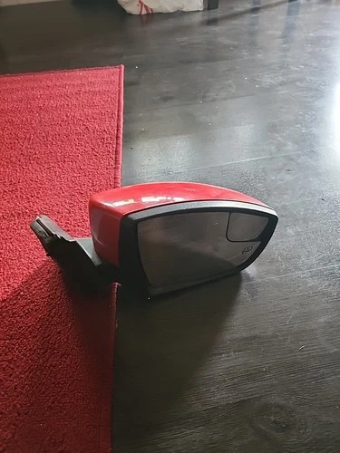  Ford Focus Right Passenger Mirror Signal Racer Red Heated