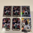 2026 Bowman Baseball Konnor Griffin (6) Card Lot Chrome, Paper, Sterling, Etc