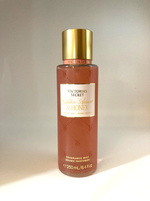 VICTORIA'S SECRET GOLDEN APRICOT & HONEY FRAGRANCE MIST 8.4 OZ SPRAY NEW