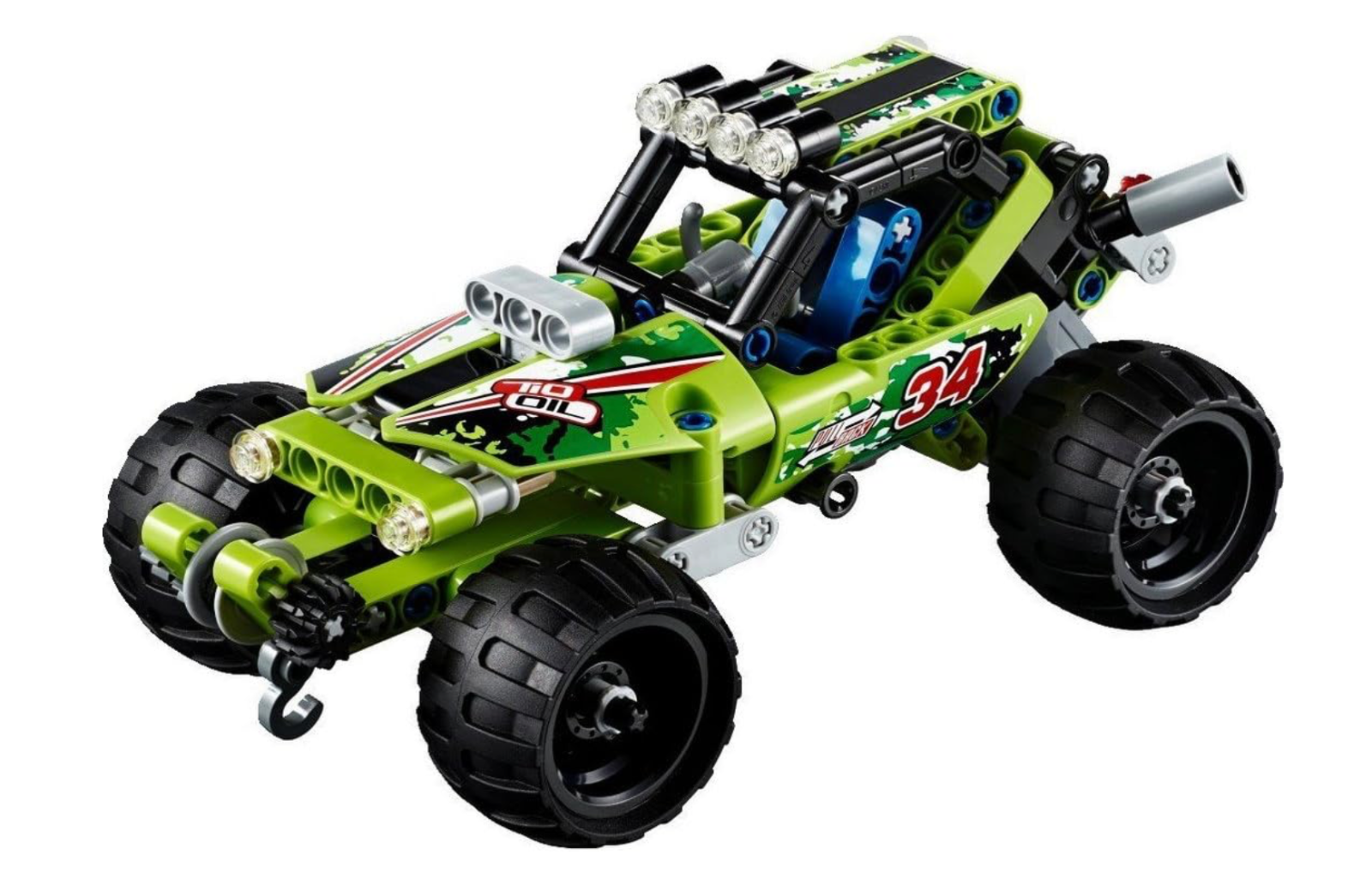 LEGO Technic Desert Racer 42027 Retired 2014 + Instructions 100% Complete