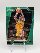 2024 Panini Prizm WNBA Green Prizm #98 Lisa Leslie Los Angeles Sparks Card