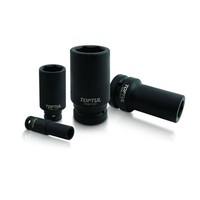 Schlag-Stecknuss Toptul 1/2 Zoll 24 Mm 6-Kant Lang