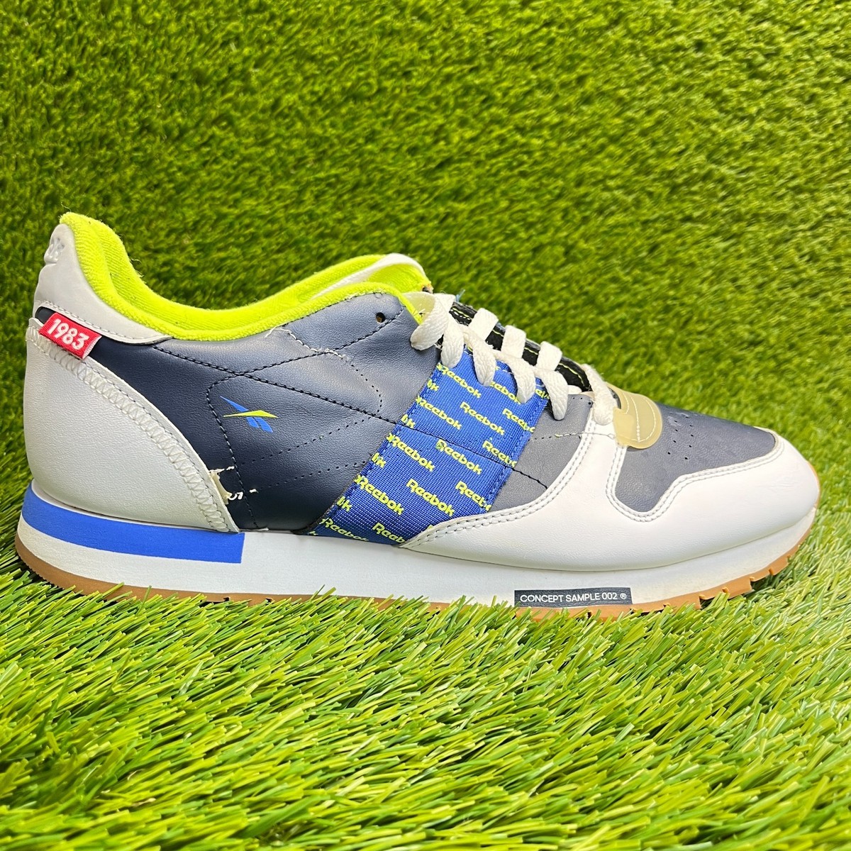 Reebok Classic Leather Altered Mens Size 11 Gray Blue  display picture 3