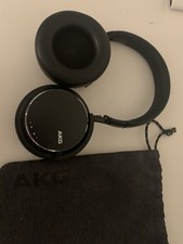 AKG Y50 Headband Headphones Black Bluetooth USB-C Over-Ear Double Earpieces