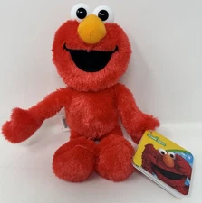 Sesame Street Friends 8-inch Elmo Plush Stuffed Animal - NEW WITH TAGS