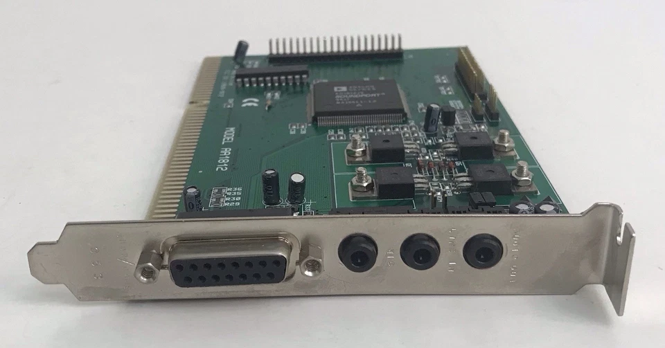 Analog Devices AD1812JS SoundPort 16-Bit ISA Sound Card Model AA1812 - Image 4 of 4
