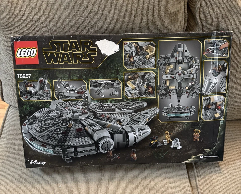 LEGO Star Wars: Halcón Milenario (75257) Nuevo Sellado de Fábrica Juego Retirado Foto 3 de 4
