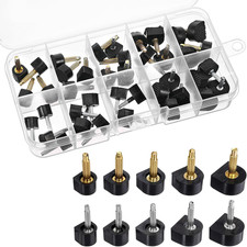 20 Pairs High Heel Replacement Tips Heel Caps for High Heels Repair Kit Dowels 5