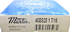 MARTIN 40BS20 1 7/16, Sprocket, 40 Chain, 20 Teeth, 1-7/16" Bore