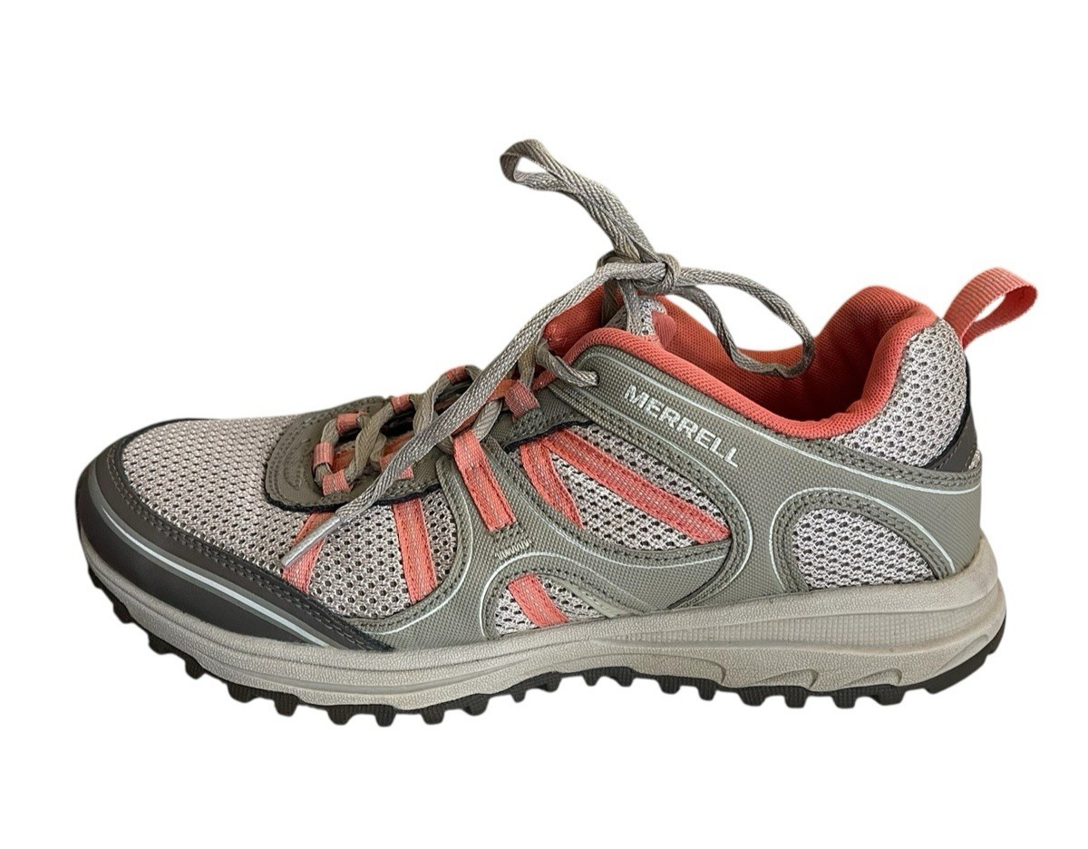 Merrell Trail Hace scarpa da trekking outdoor sneaker donna taglia 9 alluminio corallo