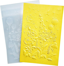 3D Spring Flower Background Background Embossing Folder for Card Making Floral D