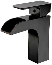 Anzzi L-AZ019 Forza 1 Hole 1.2 GPM Bathroom Faucet - Bronze