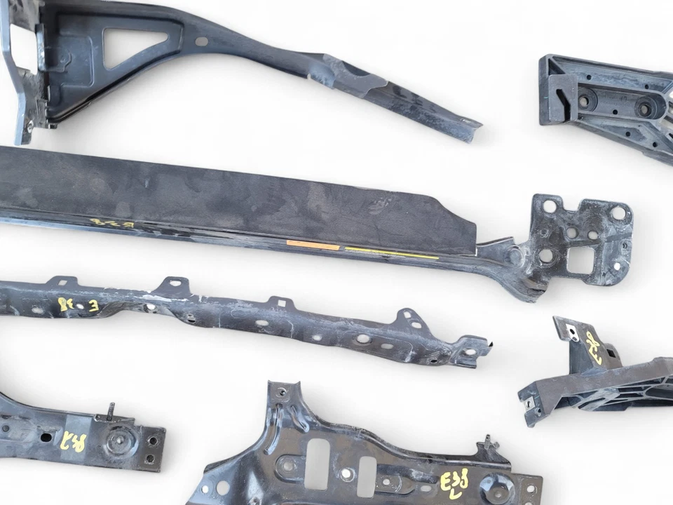 Juego de soportes de barra de amarre superior para radiador Nissan 370Z 09-20, 62550-1EA0A, E038, Foto 3 de 4