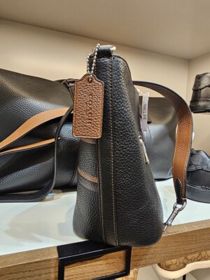 NWT Coach Women's Logan Duffle with stripe CH248 | eBay