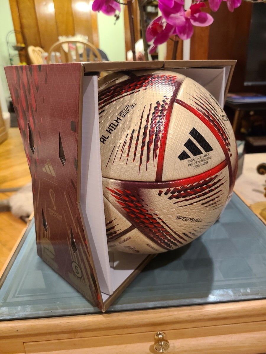 Adidas Al Hilm 2022 FIFA World Cup Final Match Ball Engraved